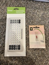 Cricut Universal Keypad Overlay 2013 and Provo Craft Replacement Blades 2006