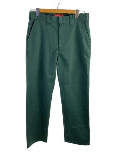 Pantalon chino vert Supreme 30 occasion