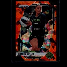 2024 Panini Prizm WNBA - Victoria Vivians #69 Orange Ice Prizm