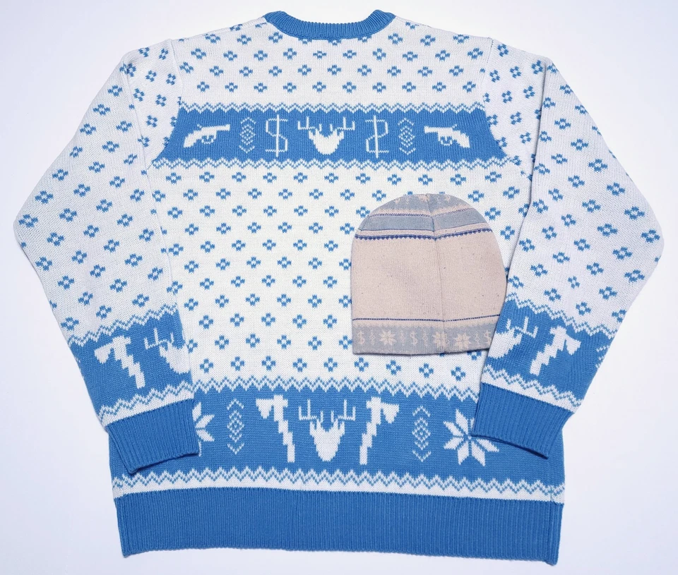 Fargo Mondo FX Serie de TV con Gorro (Exclusivo de Blu Ray) Navidad RARO XL Suéter Foto 2 de 4