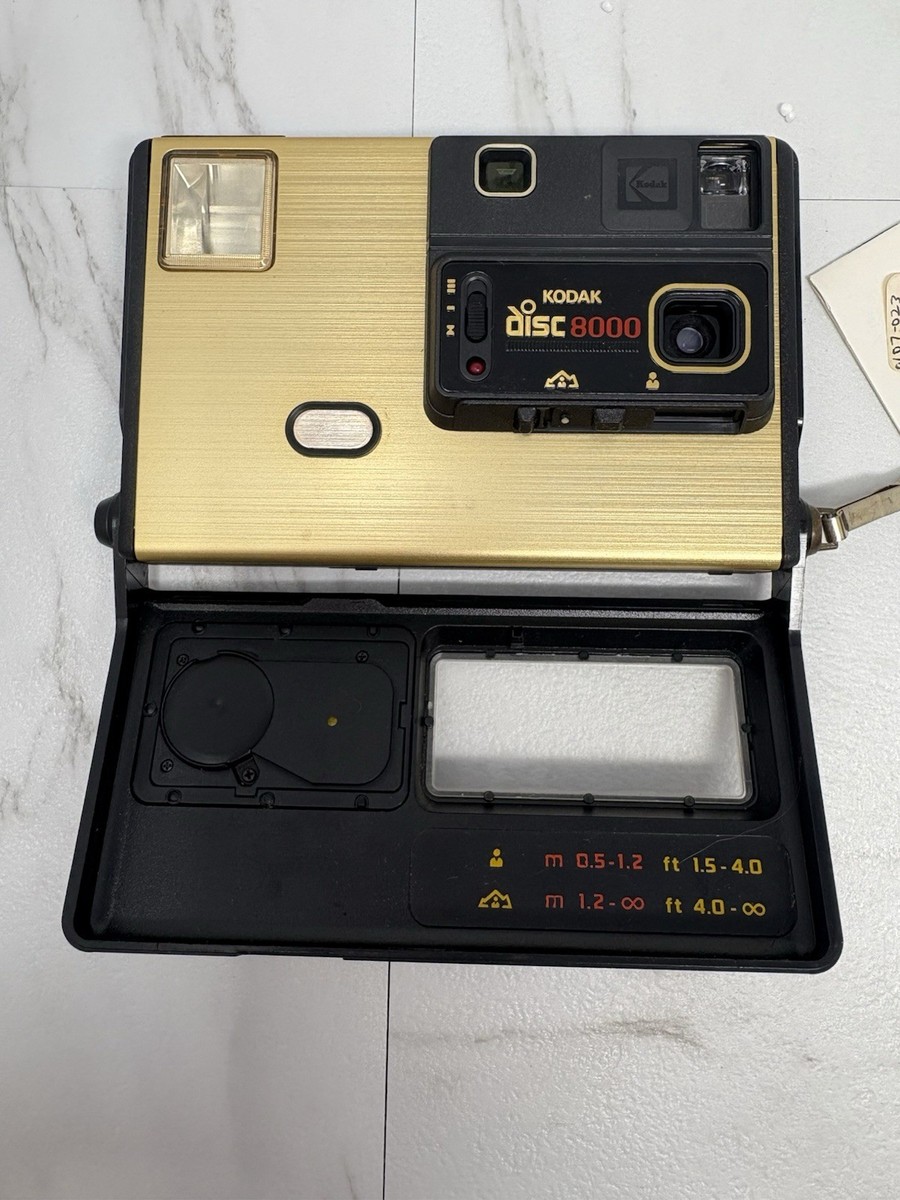 Vintage Kodak Disc 8000 Camera Outfit Set (UNTESTED) With Box | eBay