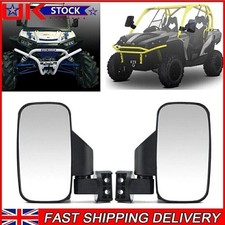 For Kawasaki Mule 3000 3010 4000 4010 UTV Rear View Wide Center Side Mirrors 2x