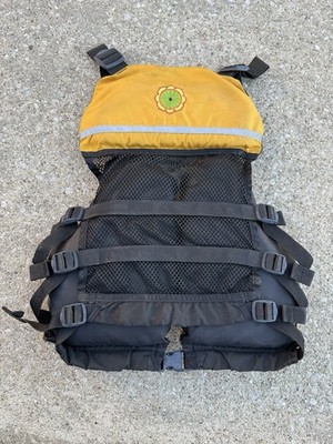 Vtg Patagonia LOTUS DESIGNS Adult S/M Type 3 PFD life jacket Kayak