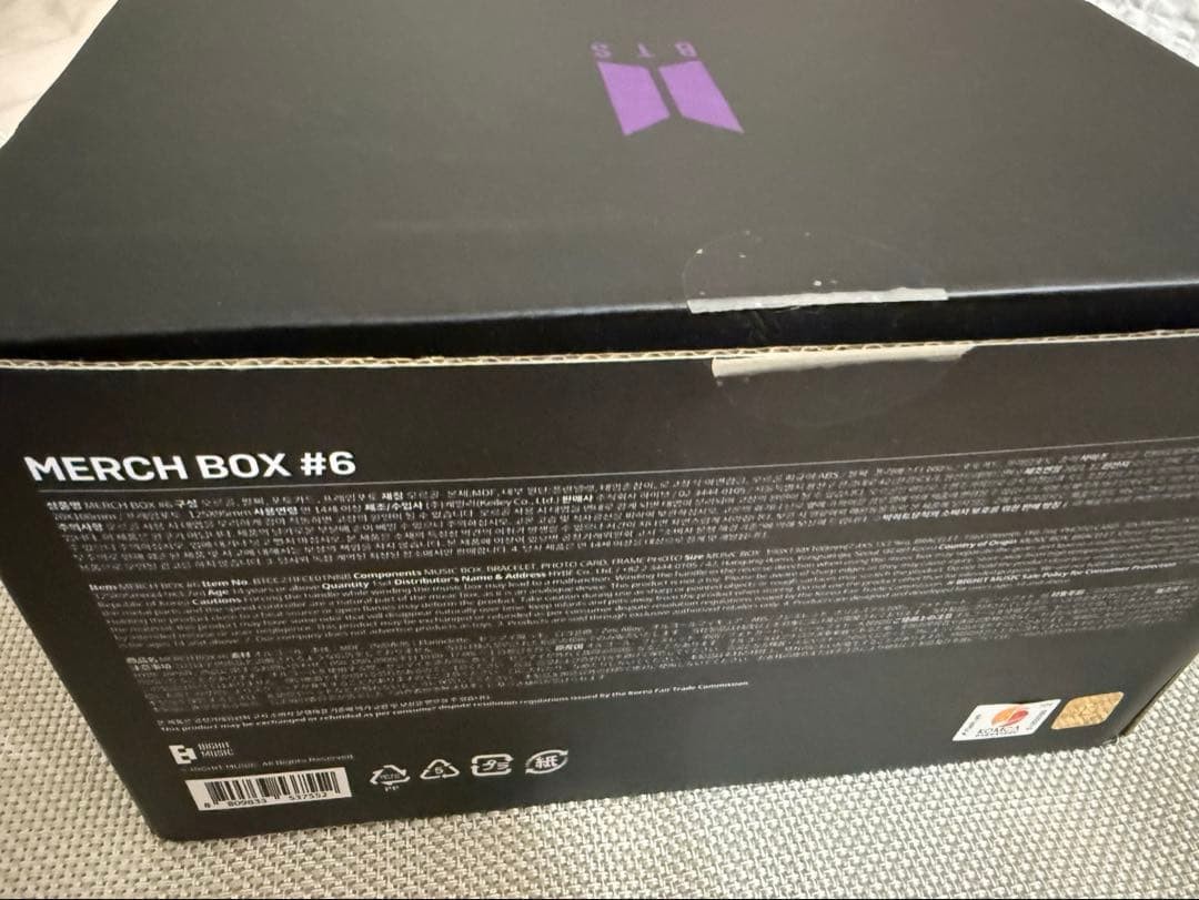 BTS ARMY Membership Pack MERCH BOX #6 OFFICIAL MD Full Set Sealed