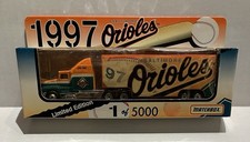 Matchbox 1997 Baltimore Orioles Semi Truck Transporter 1 of 5000 *Read/See Pics*