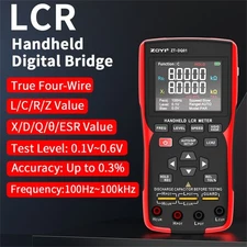 ZOYI DQ01 LCR Digital Bridge Meter Handheld High Precision Capacitance Tester