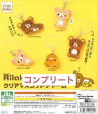 Rilakkuma clear mascot charm