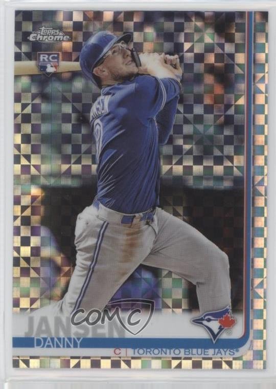 2019 Topps Chrome Mega Box X-Fractor Danny Jansen #35 Rookie RC 0o2b