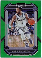 2023 Panini Prizm Draft Picks #5 Markquis Nowell Green RC