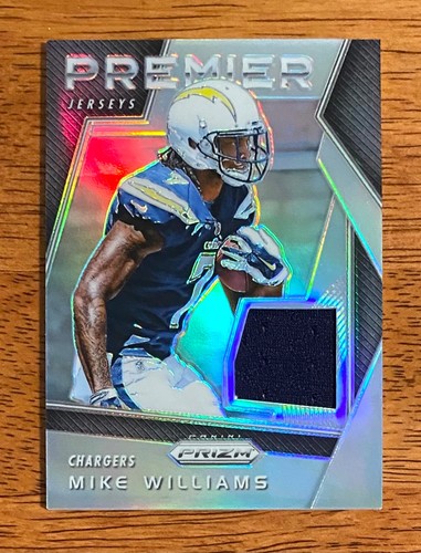 Mike Williams 2017 Prizm Premier Jerseys Rookie Prizms LA Chargers