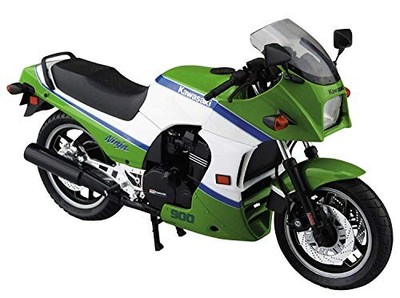 Bike series No.43 Kawasaki GPZ900R Ninja A2 type plastic model 1/12