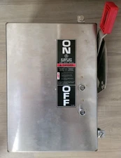 General Electric TH2261SSDC 2-Pole 30A 600V Heavy Duty Safety Switch (R9)