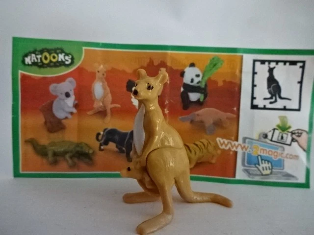 Ferrero Tier Serien / 2013 - FT-001 - Tiere aus aller Welt " Känguruh + BPZ - Bild 1 von 1