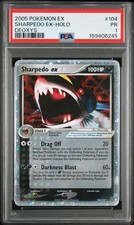 2005 Pokemon Sharpedo ex - Holo #104 EX Deoxys Holo PSA 1 on eBay
