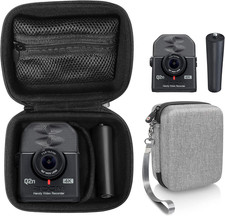 Case for Zoom Q2N-4K Handy Video Recorder and Zoom MA-2 Tripod, Organizer for Q2
