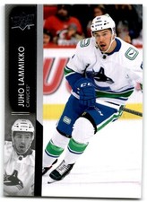 2021-22 Upper Deck Juho Lammikko Vancouver Canucks #651