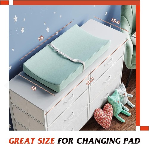 Multifunctional 6-Drawer Dresser - TV Stand - Fabric Storage - Easy Assembly - Picture 9 of 11