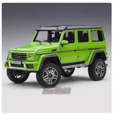 AUTOart 1:18 Benz G500 4*4 SUV Alloy Diecast Model Car Gifts Green/Silver/White