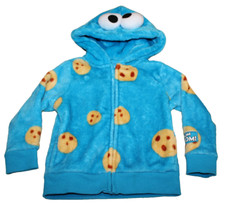 Sesame Place Cookie Monster 2T hoodie sweatshirt eyes Sea World Busch Gardens