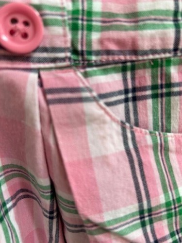 Girls Gymboree Summer Turtle Pink Plaid Top Shorts Skort Sets Size 4 Lot - Picture 15 of 15