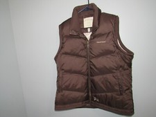 Horseware Ireland Womens Xxl Warm Duck Down Filled Vest Jacket Brown Excellent
