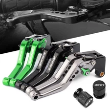 CNC Short Adjustable Brake Clutch Levers fit For Kawasaki Ninja ZX-6R ZX6R ZX 6R