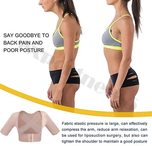 Faja De Compresion Para Mujer Talladora De Brazos Y Correctors Arm Shaper Sleeve - Picture 8 of 55