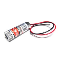 2PCS 5mW Red Line Adjustable Laser Module 650NM Focus Stripe Lens Laser Head