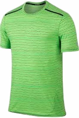 Nike Men DF Cool Tailwind Stripe SS