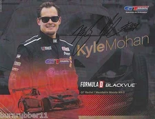SIGNED 2016 KYLE MOHAN "GT RADIAL BLACKVUE" FORMULA DRIFT HANDOUT/POSTCARD 