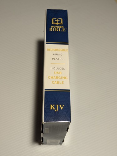 Bible, Wonder Bible KJV Audio Player Old & New Testaments Seen On TV New Sealed - Foto 11 di 11