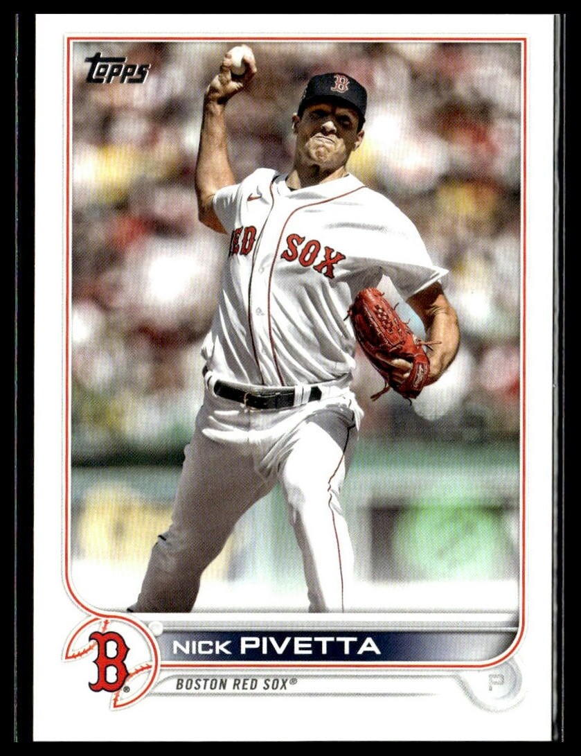 2022 Topps Update US32 Nick Pivetta Boston Red Sox Advanced Stats 167/300