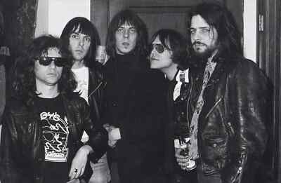 Members of The Ramones, MC5 & Stooges, 1977 - Mini Poster/Book Clipping