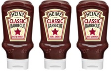 3 HEINZ CLASSIC BARBECUE Rich & Smokey Sauce ...