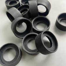10PCS Rubber Eyepiece Foldable Eye Cups for 32-34mm Microscope Binoculars