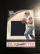 2016 Crown Royale Jumbo Rookie Silhouette Jerseys Pink #35 Dak Prescott/250