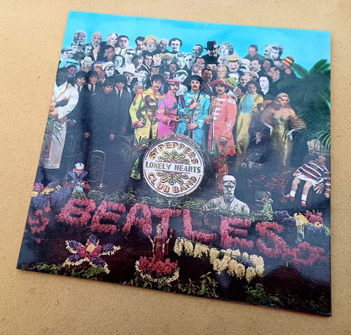 BEATLES " SGT PEPPER " SUPERB 2BOX EMI MID 70'S HARRY MOSS CUT PRESS + INSERT pg - Picture 11 of 13