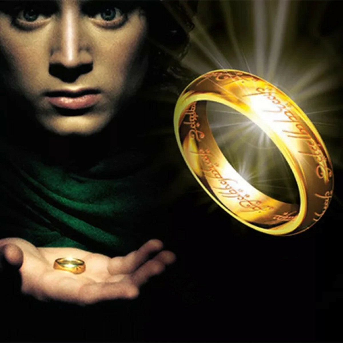 Anillo Único a medida El Hobbit El Señor de los Anillos de Tolkien