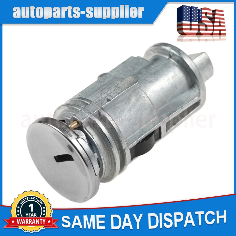 Cilindro de bloqueo de interruptor de llave de encendido para Chrysler Dodge Caravan Jeep Grand Cherokee Foto 2 de 4
