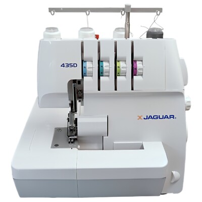 Jaguar Starter Overlocker Serger 435D, 3-4 Gewinde, Differentialvorschub, 91W