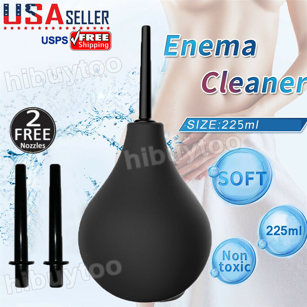 225ml Anal Vaginal Bulb Douche Colonic Irrigation Rubber Enema Bag
