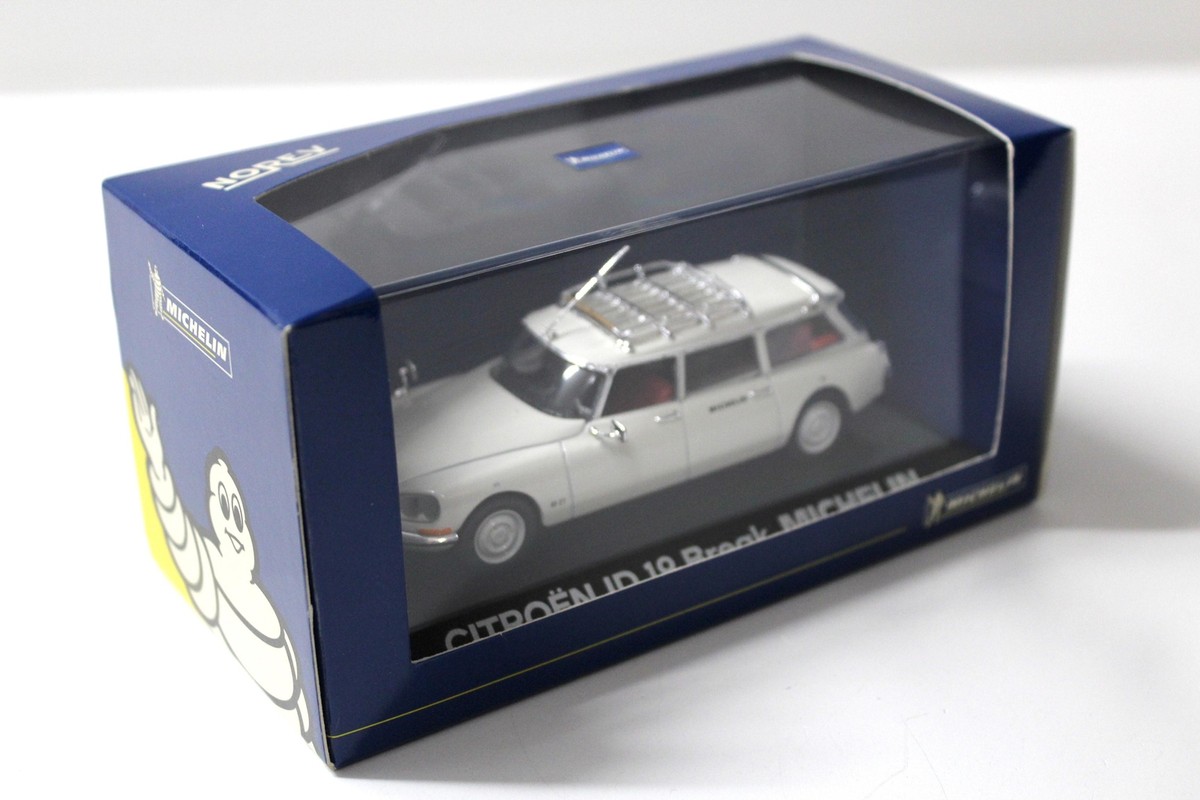 ミニカー CITROEN ID 19 BREAK Norev 1:18 1967 Citroën ID 19 Break - Orient Blue - M & J