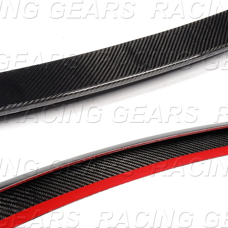 ALERÓN MALETERO FIBRA CARBONO REAL ESTILO V CLASE C MERCEDES BENZ W204 2008-2014 ADECUADO Foto 4 de 4