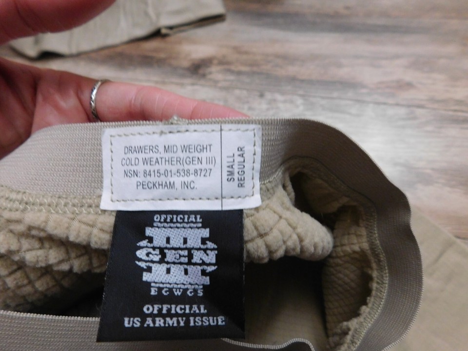 DRAWERS, COLD WEATHER ( 100% Polypropylene, SZ: XLG) | eBay Drawers cold weather 1272