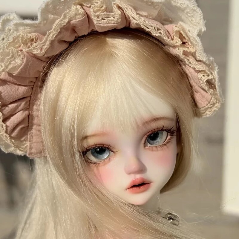 New 1/4 Handmade Girl Gift Pretty Birthday Resin BJD Bare Ball Joint Doll Makeup