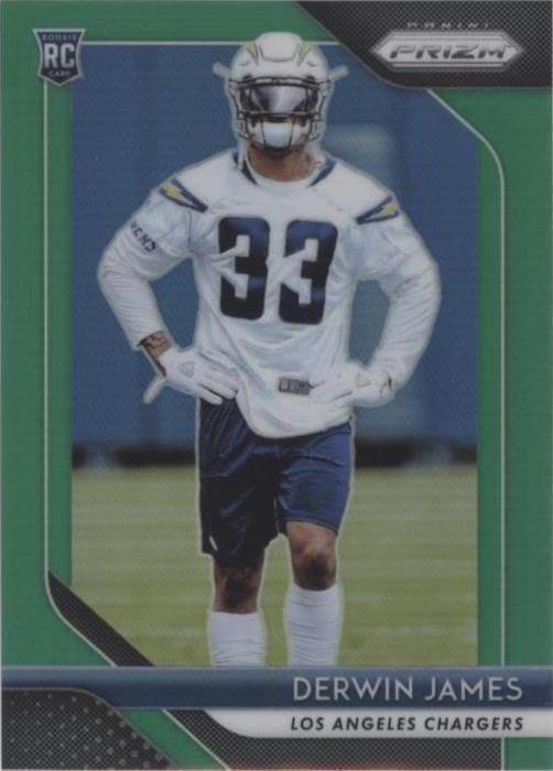 2018 Panini Prizm - Rookie Derwin James #248 Green Prizm (RC)