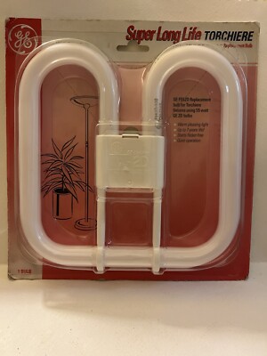 GE 55w 2D compact fluorescent F552D/830/4P POLYLUX 4 pin light 7 Year Life