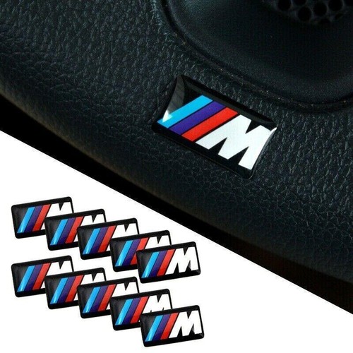 5X BMW M SPORT ALEACIÓN RUEDA INSIGNIA GEL PEGATINA EMBLEMA CALCOMANÍA BMW 17MM X 9MM. - Imagen 3 de 3