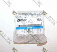 SMC, MGPM16-20Z, Pneumatic Air Cylinder Actuator Table Slide Linear Guide Brg