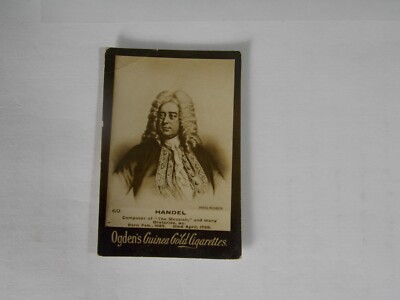 ogden's guinea gold cigarette cards value Ogdens Guinea Gold Cigarette Card Handel No 60 Early 1900's